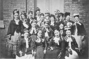 Nursing Gallery: Sixteen ladies outdoors