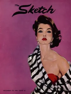 Sketch front cover 1955 by David Wright Sketch front cover 1955 by David Wright