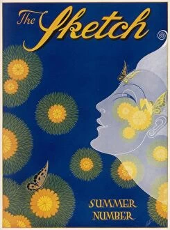 Artistic Collection: The Sketch Summer Number front cover, 1933