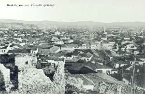 Macedonia Collection: Skopje, Macedonia - View from the citadel