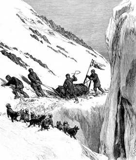 Sledging Party on the British Arctic Expedition, 1875-1876 Sledging Party on the British Arctic Expedition, 1875-1876