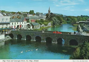 Sligo Town and Garavogue River,, County Sligo Sligo Town and Garavogue River,, County Sligo