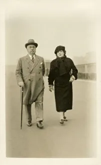 Smartly-dressed older couple - Brighton, East Sussex Smartly-dressed older couple - Brighton, East Sussex