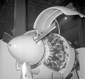 SNECMA 14R at the Paris Salon Aeronautique 1949 SNECMA 14R at the Paris Salon Aeronautique 1949