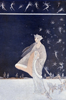 Greenhill Gallery: The Snow Lady by Mina Greenhill