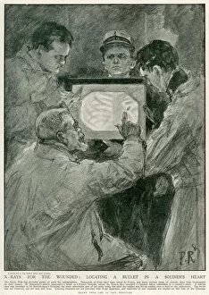 Soldier X-Rayed / 1915