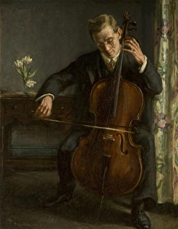 <b class=qtipBold><figcaption>A Sonata of Daicellos</figcaption></b><br>A Sonata of Daicellos (1907). Gethin, Percy 1874-1916. Date: 1907<br><em>© National Museums NI / MARY EVANS</em> A Sonata of Daicellos