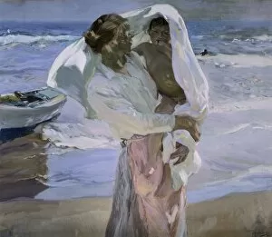 Persons Gallery: SOROLLA, Joaqu�(1863-1923). After the Bath