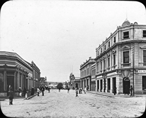 South Africa Cape Colony - King Williamstown Street South Africa Cape Colony - King Williamstown Street