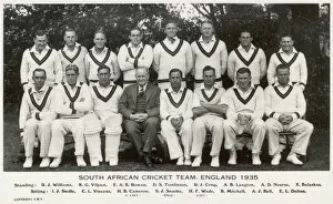 Team Gallery: South African Cricket Team 1935