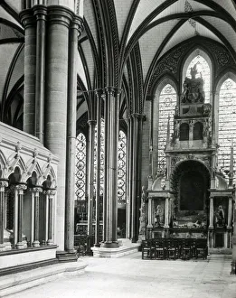 South Choir Aisle, Salisbury Cathedral, Wiltshire South Choir Aisle, Salisbury Cathedral, Wiltshire