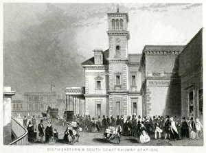 Commuters Gallery: South Eastern & South Coast Railway Station - London Bridge