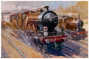 <b class=qtipBold><figcaption>Southern Belle Express</figcaption></b><br>The London to Brighton express is made up of five to seven Pullman coaches, and covers the 81 kilometres in less than 60 minutes.<br><em>© Mary Evans Picture Library</em> Southern Belle Express