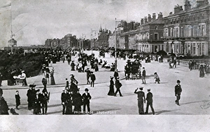 Southport, Merseyside - The Promenade - Aluminium postcard Southport, Merseyside - The Promenade - Aluminium postcard