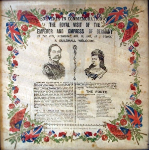 Souvenir of the visit of the Kaiser and his wife to London Souvenir of the visit of the Kaiser and his wife to London