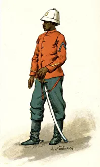 Related Images Gallery: Spahi soldier from Senegal