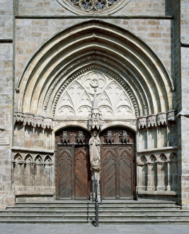 Spain. Balmaseda. Saint Severinus Church Spain. Balmaseda. Saint Severinus Church