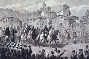 Spain. First Carlist War. Expedition of the pretender Spain. First Carlist War. Expedition of the pretender