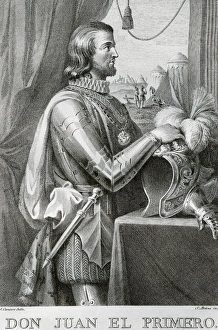 Spain. King John I of Castile (1358-1390). Portrait Spain. King John I of Castile (1358-1390). Portrait