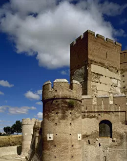 Castles Gallery: Spain. Medina del Campo. Castle of the La Mota