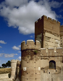 Spain. Medina del Campo. Castle of the La Mota Spain. Medina del Campo. Castle of the La Mota