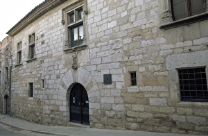 Spain. Montblanc. Hospital of Saint Mary Magdalene. Exterior Spain. Montblanc. Hospital of Saint Mary Magdalene. Exterior