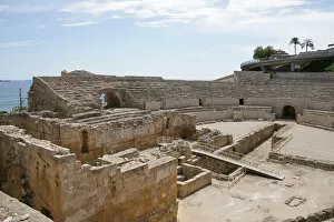 Images Dated 4th May 2008: Spain. Tarragona. Roman Amphitheatre. 2nd century AD