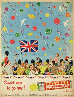 Retro Gallery: Spangles Coronation advertisement