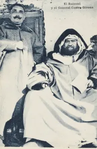 Spanish General Castro Girona and Raisuli Spanish General Castro Girona and Raisuli