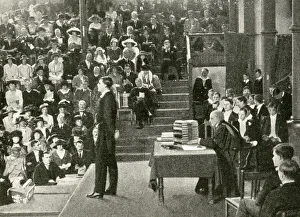 Speech day at a typical English public school Speech day at a typical English public school