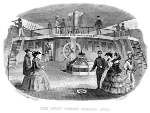 The Spot where Nelson Fell, HMS Victory The Spot where Nelson Fell, HMS Victory
