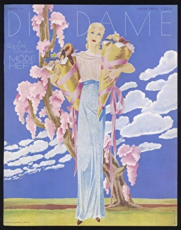 <b class=qtipBold><figcaption>Spring Fashion Issue</figcaption></b><br>A magazine cover to represent all the joys of spring.<br><em>© Mary Evans Picture Library/ANTHONY LIPMANN</em> Spring Fashion Issue
