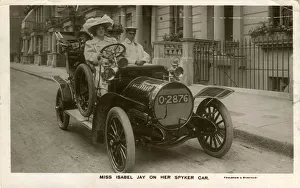 Spyker Vintage Car (Showing Miss Isabel Jay) Spyker Vintage Car (Showing Miss Isabel Jay)