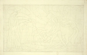 Squared Composition Drawing for The Rehearsal Squared Composition Drawing for The Rehearsal