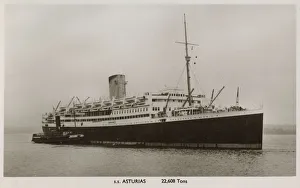 Lifeboat Gallery: SS Asturias, ocean liner