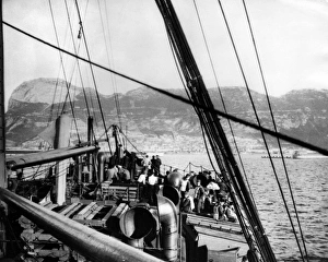 Life Jackets Gallery: SS Saxon off Gibraltar, WW1