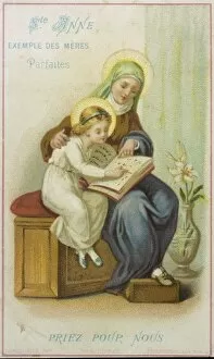 Images Dated 3rd October 2007: St Anne Teaches Mary