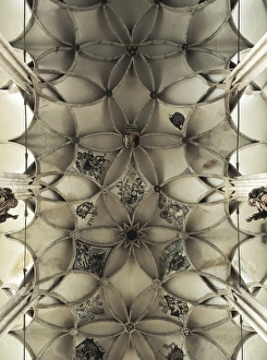 St. Barbara Church. CZECH Rep.. Kutna Hora. Vault St. Barbara Church. CZECH Rep.. Kutna Hora. Vault