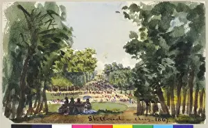 Irish Watercolour Art Prints: St. Cloud