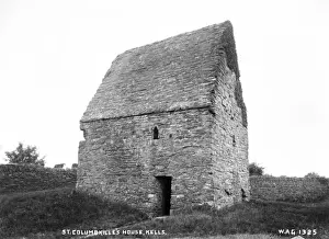 Early 1900s Irish Images Prints: St. Columbkilles House, Kells