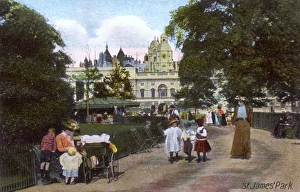St. James Park, London - View towards Horseguards Parade St. James Park, London - View towards Horseguards Parade