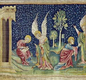 St. John and the Angel. Apocalypse of Angers St. John and the Angel. Apocalypse of Angers