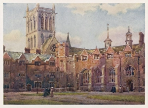 <b class=qtipBold><figcaption>ST JOHN'S/CAMBRIDGE/1907</figcaption></b><br>Cambridge: St John's College the second court<br><em>© Mary Evans Picture Library</em> ST JOHN'S/CAMBRIDGE/1907