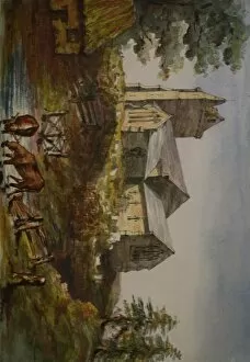 Water Colour Collection: St Johns Church, Stone, near Aylesbury, Buckinghamshire