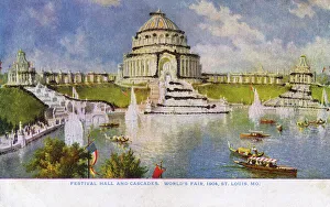 1904 Gallery: St. Louis Worlds Fair - Festival Hall and Cascades