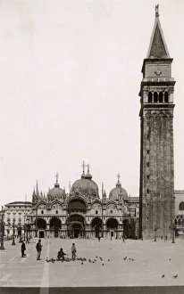 Belltower Gallery: St. Marks Square - Venice - the Duomo and Campanile
