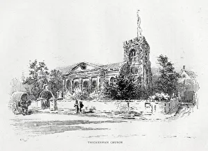 Twickenham Gallery: St Mary Twickenham Church, 1897