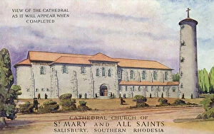 St Marys Cathedral, Salisbury, Rhodesia (Zimbabwe)