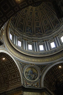 Images Dated 7th April 2009: St. Peters Basilica. Dome built by Giacomo della Porta (154