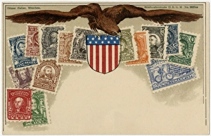 Stamp Card produced by Ottmar Zeihar - USA Stamp Card produced by Ottmar Zeihar - USA